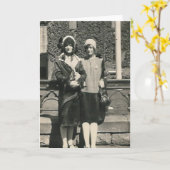 Twee mannen in slepen uit op de stadskaart kaart (Gele Bloem)