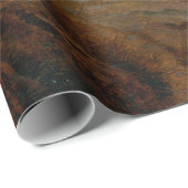 Twee Mannen kijken naar de maan 's nachts Cadeaupapier (Rol Hoek)