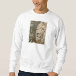 Twee Mannen Kledingkleding Mode Lion Trui