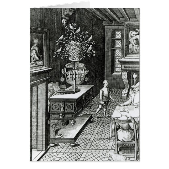 Twee Mannen Luister naar een muzikale sculptuur (Voorkant)