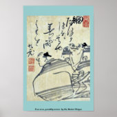 Twee mannen, mogelijk acteurs van Ki, Baitei Ukiyo Poster (Voorkant)