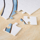 Twee Mannen Omhelzen in Liefde LGBTQ Legpuzzel (Zijkant)