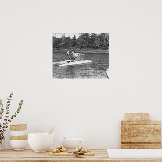 Twee Mannen Poster (Keuken)