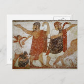 Twee mannen van de tombe van de Augurx Briefkaart (Voorkant / Achterkant)