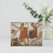 Twee mannen van de tombe van de Augurx Briefkaart (Staand voorkant)