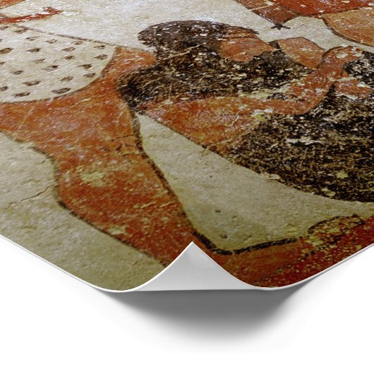 Twee mannen van de tombe van de Augurx Poster (Hoek)