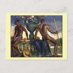 Twee Mannen van Ranken Fine Art Gay Briefkaart