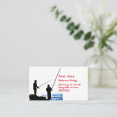 Twee mannen visitekaartje (Staand voorkant)