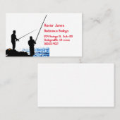 Twee mannen visitekaartje (Voorkant / Achterkant)