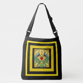 Twee mannetjes indianenblauw packs Eternal Heart Crossbody Tas