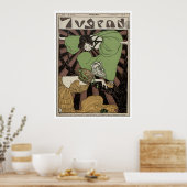 Twee meisjes - Art Nouveau Poster (Keuken)