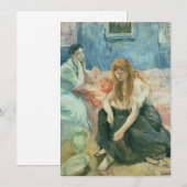 Twee meisjes | Berthe Morisot (Voorkant / Achterkant)