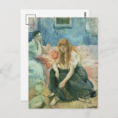 Twee meisjes | Berthe Morisot Briefkaart (Voorkant / Achterkant)