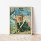 Twee meisjes | Berthe Morisot Poster