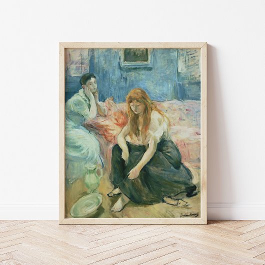 Twee meisjes | Berthe Morisot Poster