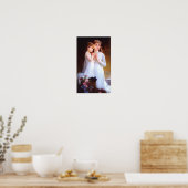 Twee meisjes bidden poster (Keuken)
