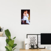 Twee meisjes bidden poster (Thuiskantoor)