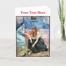 Twee meisjes (c.1894) door Berthe Morisot