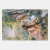 Twee Meisjes Decoupage Trio Set, Renoir Art Inpakpapier Vel (Voorkant 3)