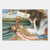 Twee Meisjes Decoupage Trio Set, Renoir Art Inpakpapier Vel (Voorkant 2)