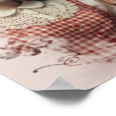 Twee  Meisjes Doll Core Antiek Poster (Hoek)