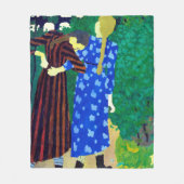 Twee meisjes, Edouard Vuillard Fleece Deken (Voorkant)