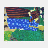 Twee meisjes, Edouard Vuillard Fleece Deken (Voorkant (Horizontaal))