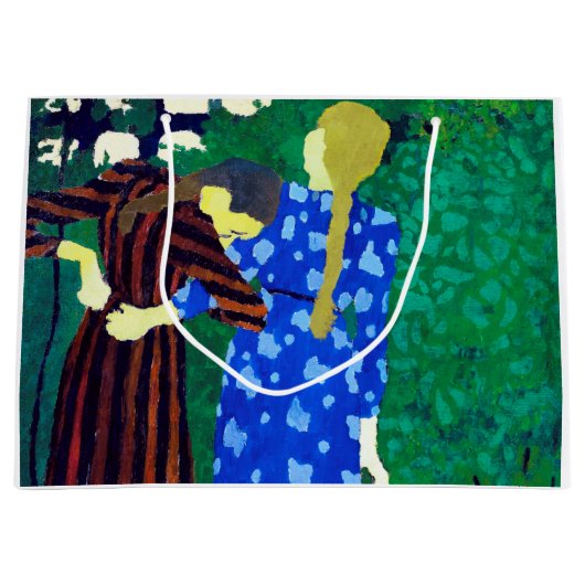 Twee meisjes, Edouard Vuillard Groot Cadeauzakje (Voorkant)