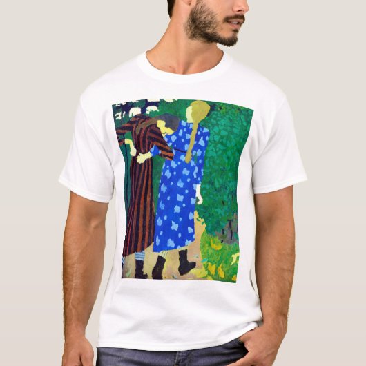 Twee meisjes, Edouard Vuillard T-shirt (Voorkant)