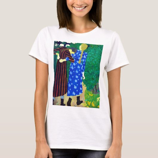 Twee meisjes, Edouard Vuillard T-shirt (Voorkant)