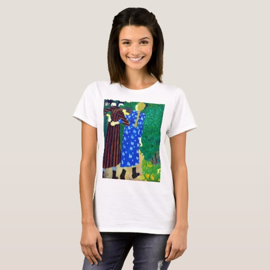 Twee meisjes, Edouard Vuillard T-shirt (Voorkant volledig)