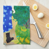 Twee meisjes, Edouard Vuillard Theedoek (Quarter Fold)