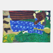 Twee meisjes, Edouard Vuillard Theedoek (Horizontaal)