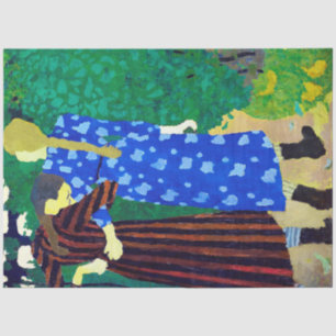 Twee meisjes, Edouard Vuillard Tissuepapier