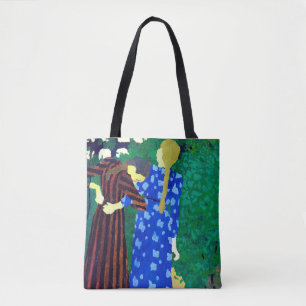 Twee meisjes, Edouard Vuillard Tote Bag