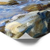 Twee meisjes Gevist door John Singer Sargent Poster (Hoek)