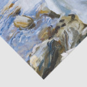 Twee meisjes Gevist door John Singer Sargent Tissuepapier (Detail)