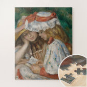 Twee meisjes lezen, Auguste Renoir Art Legpuzzel
