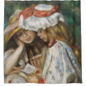 Twee meisjes lezen (ca. 1890-1891) door Pierre-Aug Douchegordijn (Voorkant)