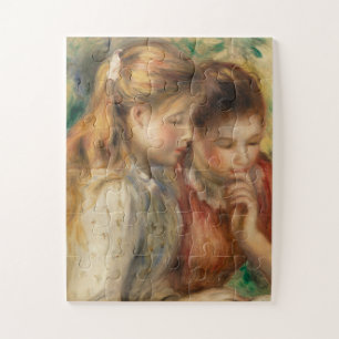 Twee meisjes lezen - Renoir Impressionist Painting Legpuzzel