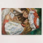 Twee meisjes lezen - Renoir Impressionist Painting Legpuzzel (Horizontaal)