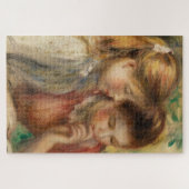 Twee meisjes lezen - Renoir Impressionist Painting Legpuzzel (Horizontaal)