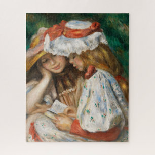 Twee meisjes lezen - Renoir Impressionist Painting Legpuzzel