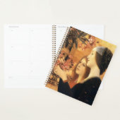 Twee meisjes met een oleander van Gustav Klimt Planner (Display)