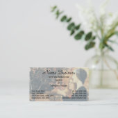 Twee meisjes met een oleander van Gustav Klimt Visitekaartje (Staand voorkant)