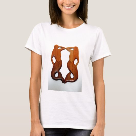 twee mermaïden t-shirt (Voorkant)