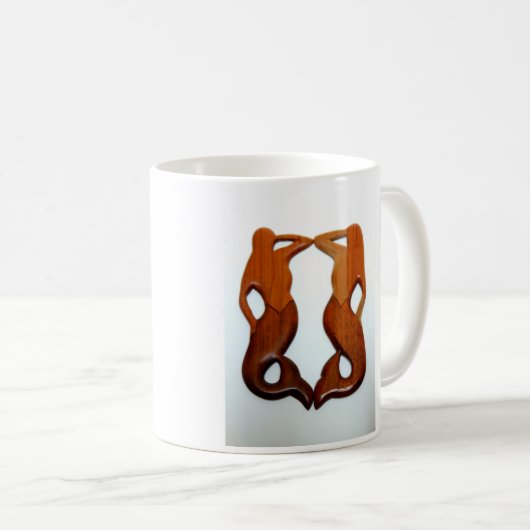 twee mermaids - mok (Voorkant rechts)