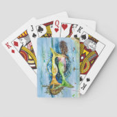 Twee Mermaids Pokerkaarten (Achterkant)