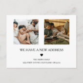 Twee met de hand geschreven tekst | Elementaire aa Briefkaart (Voorkant)