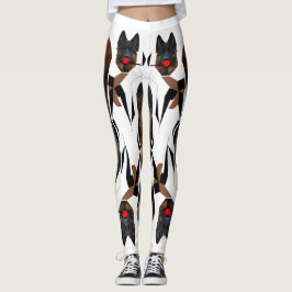 Twee_met-kop_Honden Leggings